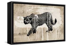 Leopard-Erin Clark-Framed Stretched Canvas