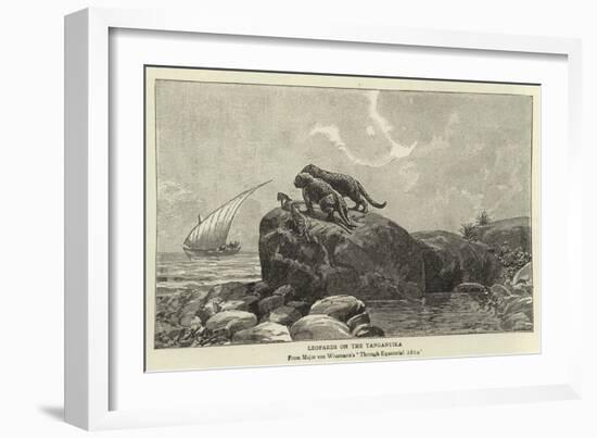 Leopards on the Tanganyika-null-Framed Giclee Print