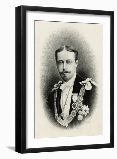 Leopold, Albany, 1882 Eng-null-Framed Art Print