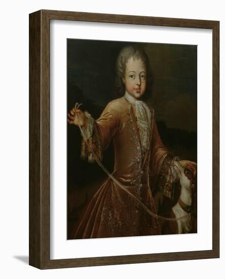 Leopold-Clement (1707-29) Prince of Lorraine (Oil on Canvas)-Pierre Gobert-Framed Giclee Print