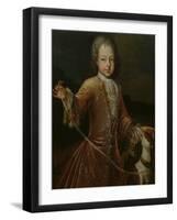 Leopold-Clement (1707-29) Prince of Lorraine (Oil on Canvas)-Pierre Gobert-Framed Giclee Print