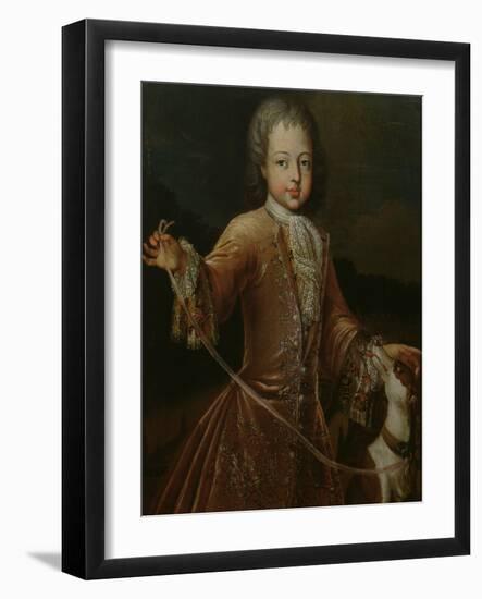 Leopold-Clement (1707-29) Prince of Lorraine (Oil on Canvas)-Pierre Gobert-Framed Giclee Print