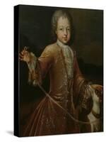 Leopold-Clement (1707-29) Prince of Lorraine (Oil on Canvas)-Pierre Gobert-Stretched Canvas