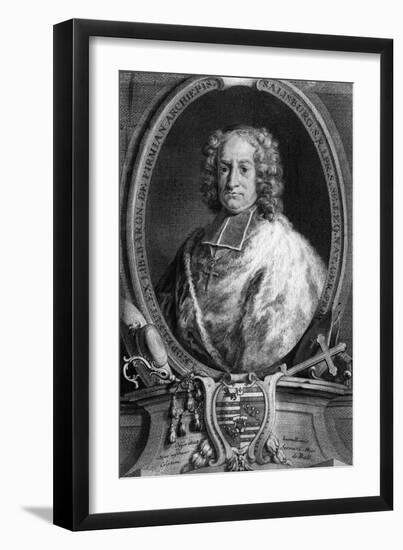 Leopold Count Firmian-null-Framed Art Print