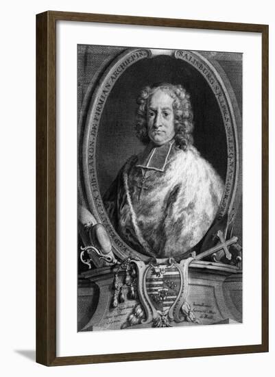Leopold Count Firmian-null-Framed Art Print