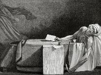 Jean-Paul Marat (1743-1793), Death of Marat-Leopold Flameng-Giclee Print
