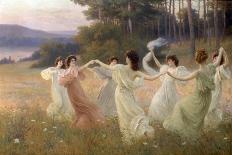 Dancing Maidens-Leopold Franz Kowalsky-Framed Giclee Print