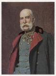 Franz Joseph Austrian Emperor in Old Age-Leopold Horowitz-Laminated Art Print