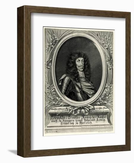 Leopold I., 1884-90-null-Framed Giclee Print