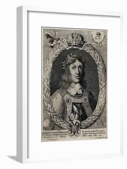 Leopold I, Holy Roman Emperor-C Wieldenberh-Framed Art Print