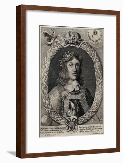 Leopold I, Holy Roman Emperor-C Wieldenberh-Framed Art Print