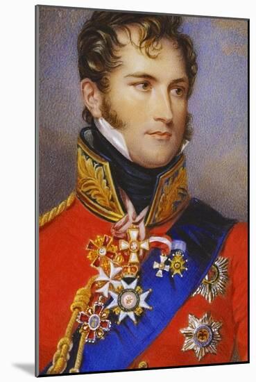 Leopold I, King of the Belgians (1790-186)-Henry Collen-Mounted Giclee Print