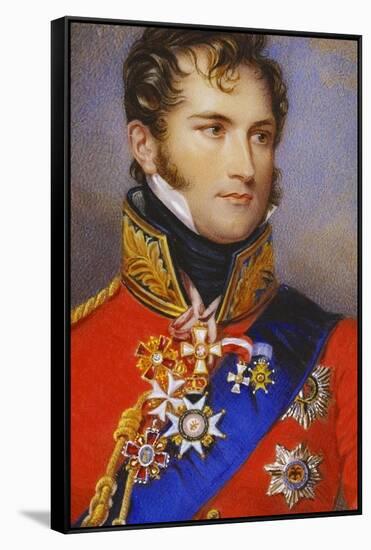 Leopold I, King of the Belgians (1790-186)-Henry Collen-Framed Stretched Canvas