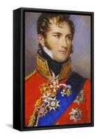 Leopold I, King of the Belgians (1790-186)-Henry Collen-Framed Stretched Canvas