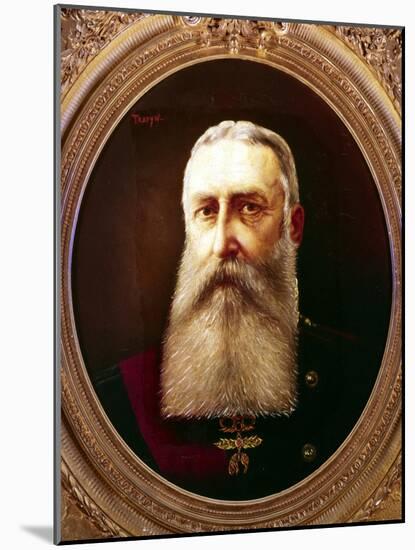 Leopold Ii, King of Belgium, 1865-1909-Pierre Tossyn-Mounted Giclee Print