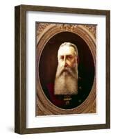 Leopold Ii, King of Belgium, 1865-1909-Pierre Tossyn-Framed Giclee Print