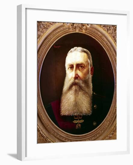 Leopold Ii, King of Belgium, 1865-1909-Pierre Tossyn-Framed Giclee Print