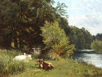 Soporific Summer Aftenoon-Leopold Rivers-Mounted Giclee Print