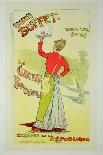 Reproduction of a Poster Advertising "Eugenie Buffet", at the Republic Theatre-Leopold Stevens-Mounted Giclee Print