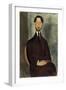 Leopold Zborowski-Amedeo Modigliani-Framed Giclee Print