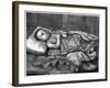 Leopoldo De' Medici (1617-167) in His Cradle, 1882-Tiberio Di Tito-Framed Giclee Print