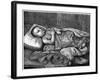 Leopoldo De' Medici (1617-167) in His Cradle, 1882-Tiberio Di Tito-Framed Giclee Print