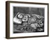 Leopoldo De' Medici (1617-167) in His Cradle, 1882-Tiberio Di Tito-Framed Giclee Print