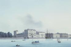 A View of St. Petersburg; the Winter Palace and the Neva River-Leperate-Framed Giclee Print