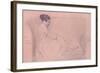 Lepoldine Reading-Adele Julie Hugo-Framed Giclee Print