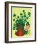 Leprechaun and Clover - Jack & Jill-Milt Groth-Framed Giclee Print