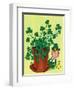 Leprechaun and Clover - Jack & Jill-Milt Groth-Framed Giclee Print