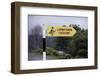 Leprechaun Crossing Sign-Bo Zaunders-Framed Photographic Print