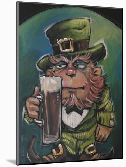 Leprechaun-Tim Nyberg-Mounted Giclee Print