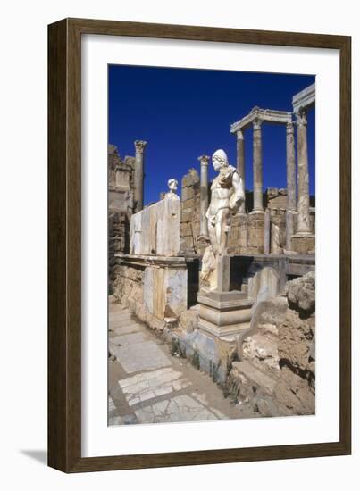 Leptis Magna, Libya, Circa 3rd Century Ad-Vivienne Sharp-Framed Photographic Print