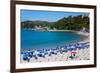 Lerici Bay and Beach, Liguria, Italy, Europe-Peter Groenendijk-Framed Photographic Print