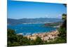 Lerici, View Overlooking Town and Bay, Liguria, Italy, Europe-Peter Groenendijk-Mounted Photographic Print