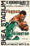 Jose Torres Vs. "Irish" Wayne Thornton-LeRoy Neiman-Laminated Premium Edition