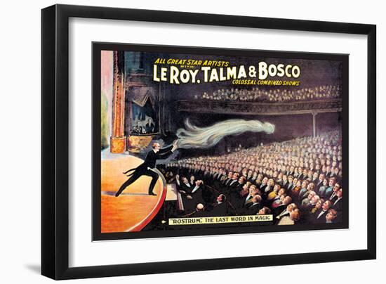 Leroy, Talma and Bosco-null-Framed Art Print