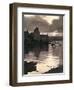 Lerwick Harbour, Shetland, Scotland, 1924-1926-JD Rattar-Framed Giclee Print