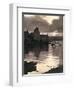 Lerwick Harbour, Shetland, Scotland, 1924-1926-JD Rattar-Framed Giclee Print