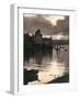 Lerwick Harbour, Shetland, Scotland, 1924-1926-JD Rattar-Framed Giclee Print