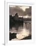 Lerwick Harbour, Shetland, Scotland, 1924-1926-JD Rattar-Framed Giclee Print