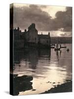 Lerwick Harbour, Shetland, Scotland, 1924-1926-JD Rattar-Stretched Canvas