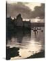 Lerwick Harbour, Shetland, Scotland, 1924-1926-JD Rattar-Stretched Canvas