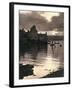 Lerwick Harbour, Shetland, Scotland, 1924-1926-JD Rattar-Framed Giclee Print