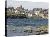 Lerwick. View over Brei Wick. Scotland, Shetland Islands-Martin Zwick-Stretched Canvas