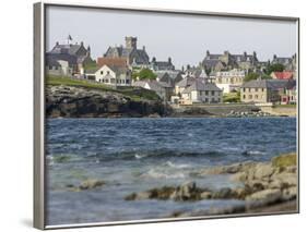 Lerwick. View over Brei Wick. Scotland, Shetland Islands-Martin Zwick-Framed Photographic Print