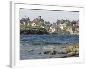 Lerwick. View over Brei Wick. Scotland, Shetland Islands-Martin Zwick-Framed Photographic Print