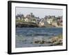 Lerwick. View over Brei Wick. Scotland, Shetland Islands-Martin Zwick-Framed Photographic Print