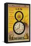 Les 8 Heures Work Incentive Poster-Doumenq-Framed Stretched Canvas